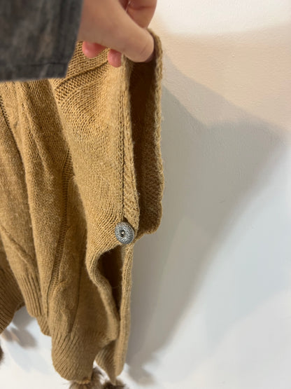OTHER. Camel poncho with tassel detail. YOUR