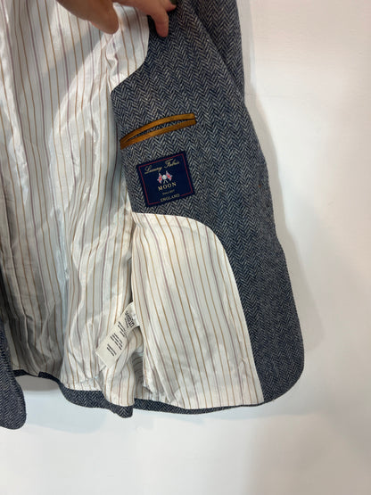 SESSÚN. Blue wool blazer. TS