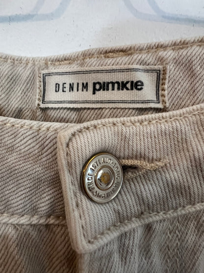PIMKIE. Denim mom fit beige . t 36