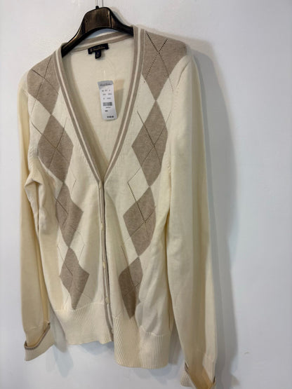 BROOKS BROTHERS. Chaqueta rombos cashemre y algodón