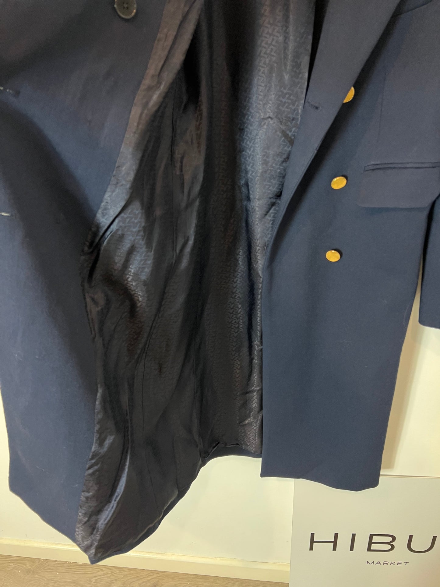 ZADIG&amp;VOLTAIRE. Long blue wool coat. T.S.