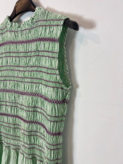 MARIA DE LA ORDEN. Long striped Ts dress