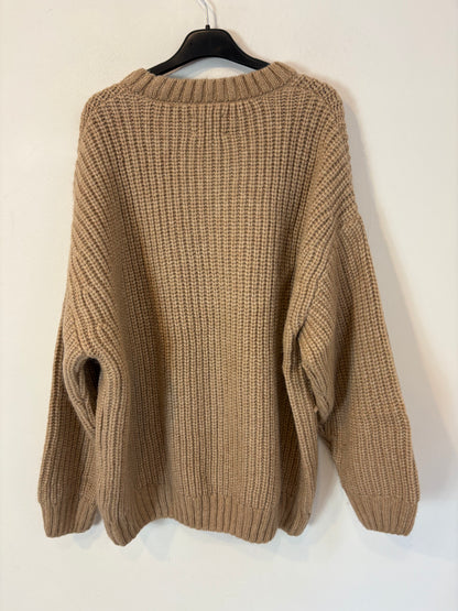 ANINE BING. Jersey beige alpaca