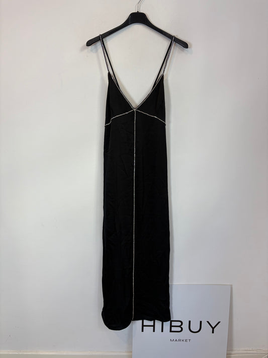 SCALPERS. Black Ts beaded dress