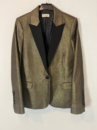 ZADIG&VOLTAIRE. Blazer hilos brillo. T 36