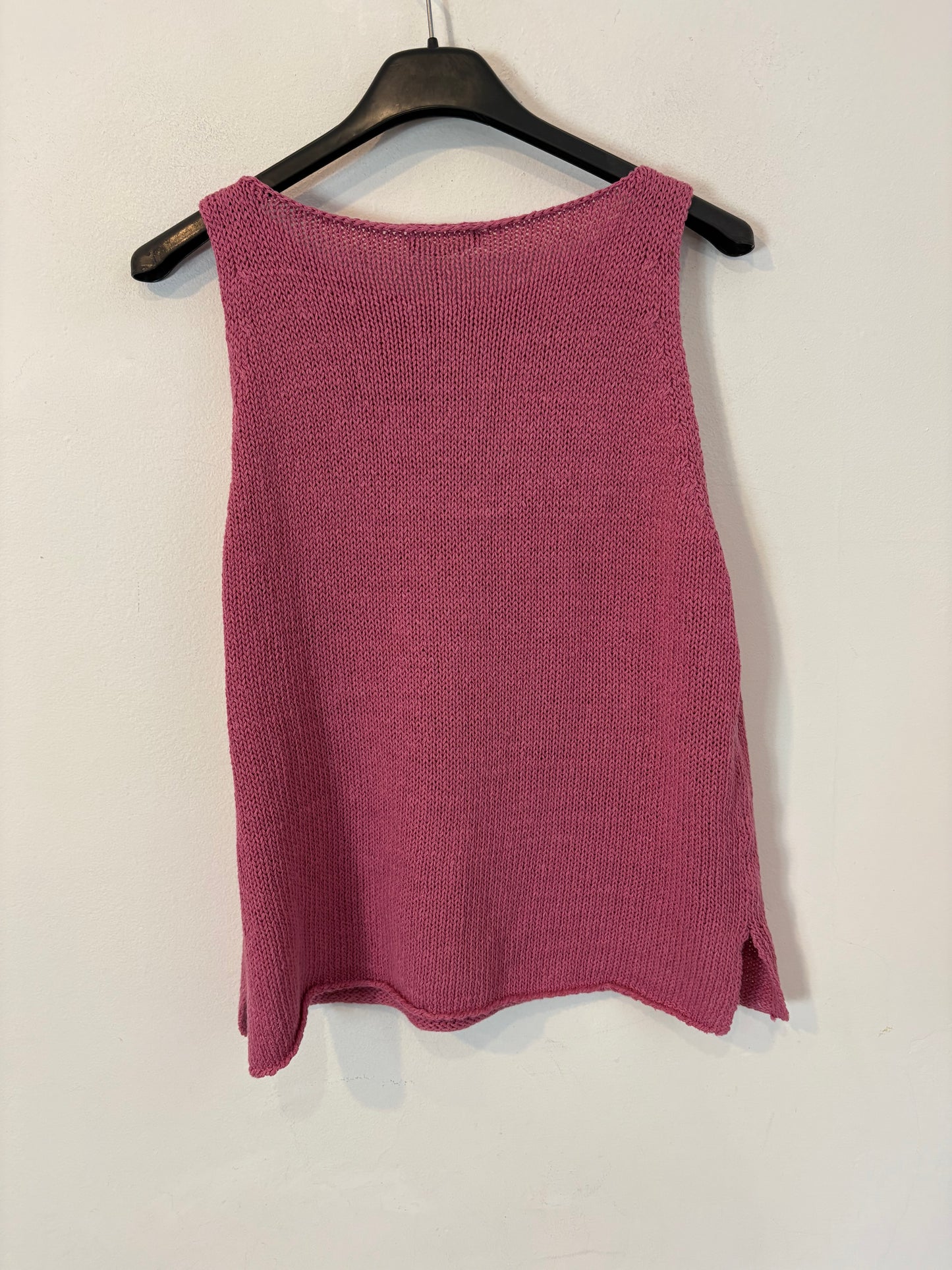 MASSIMO DUTTI. Top rosa halter