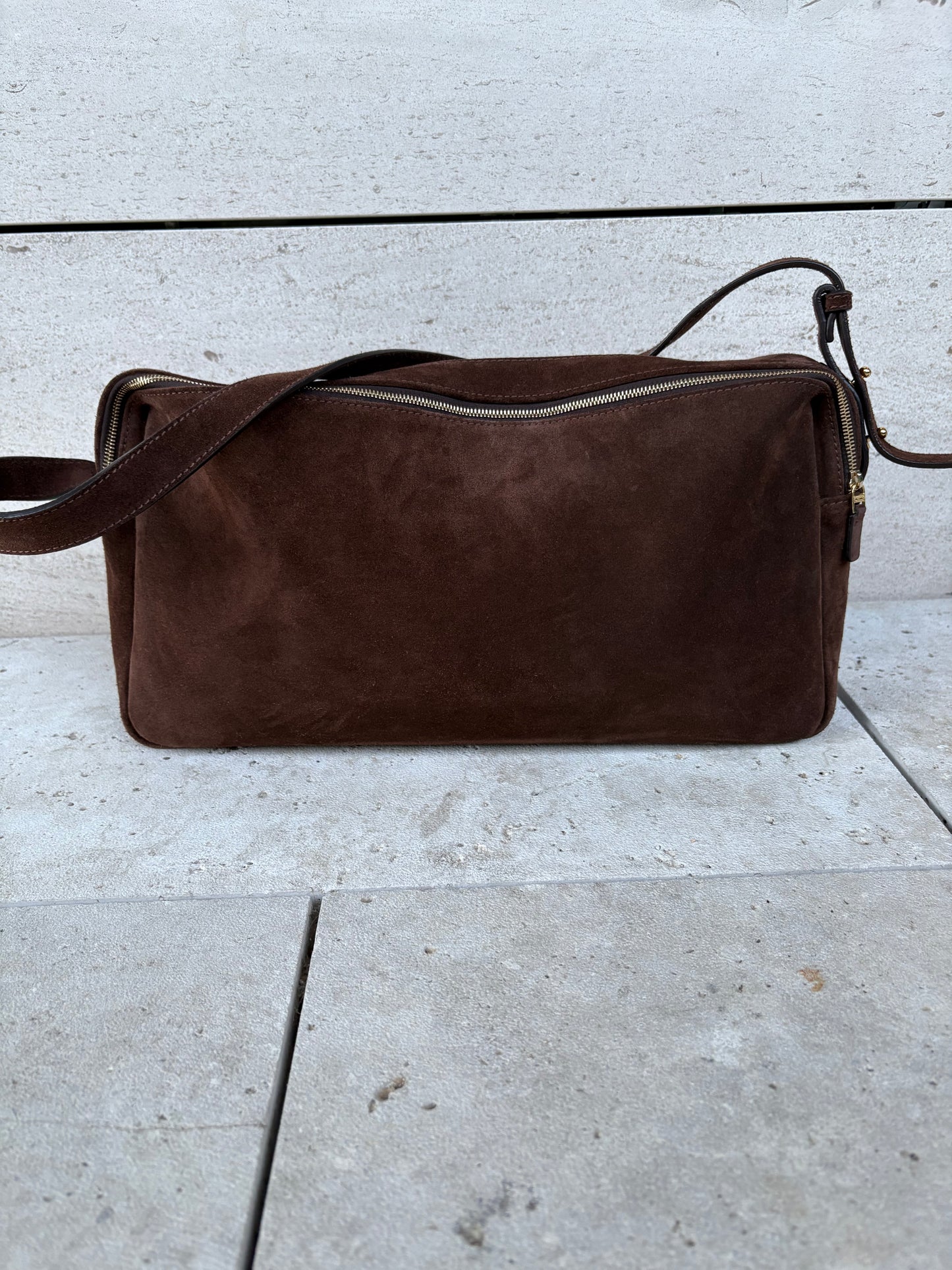 ELLEME. Bolso piel marrón