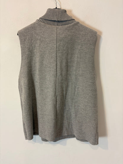 ZARA. Top gris textura