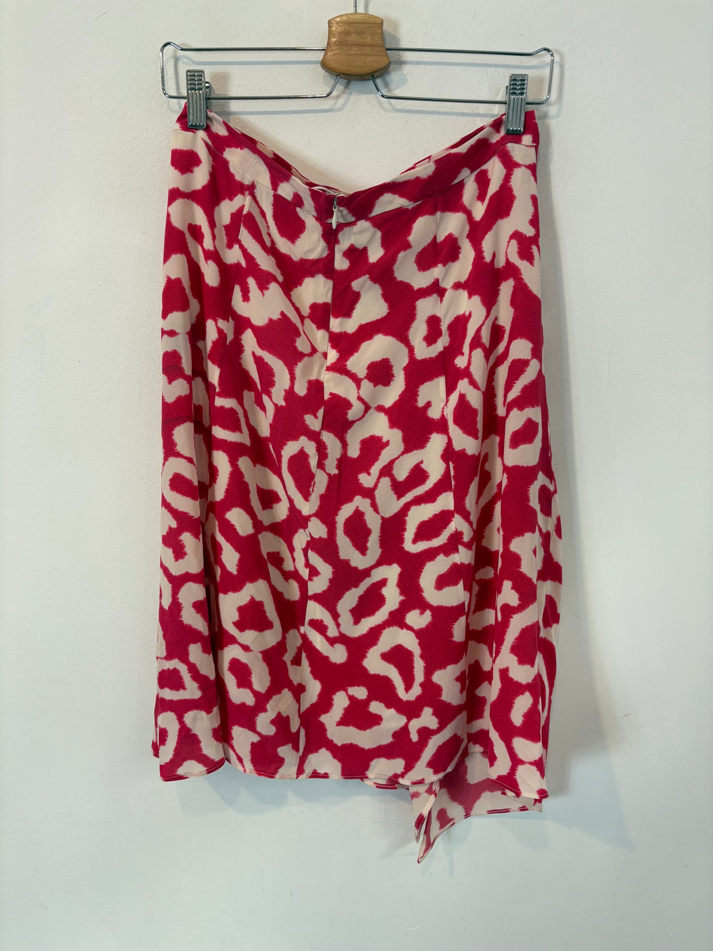 ISABEL MARANT. Falda midi seda estampada
