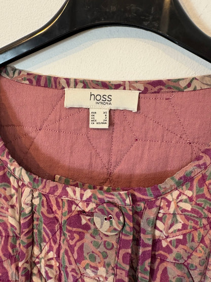 INTROPIA. Printed quilted jacket. Size XS