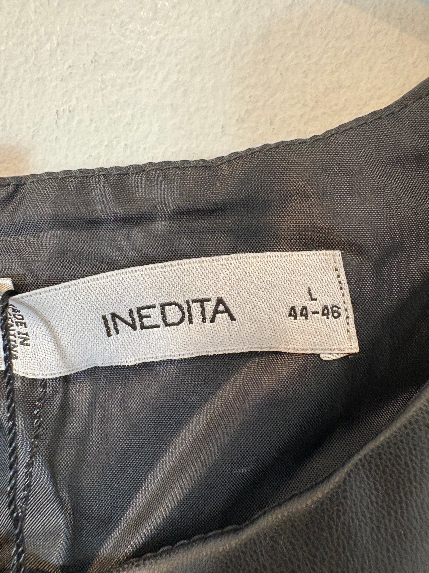 INEDITA. Conjunto negro efecto piel