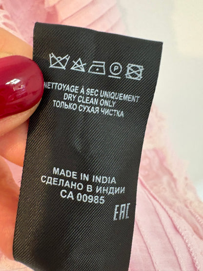 ISABEL MARANT. Blusa rosa volante