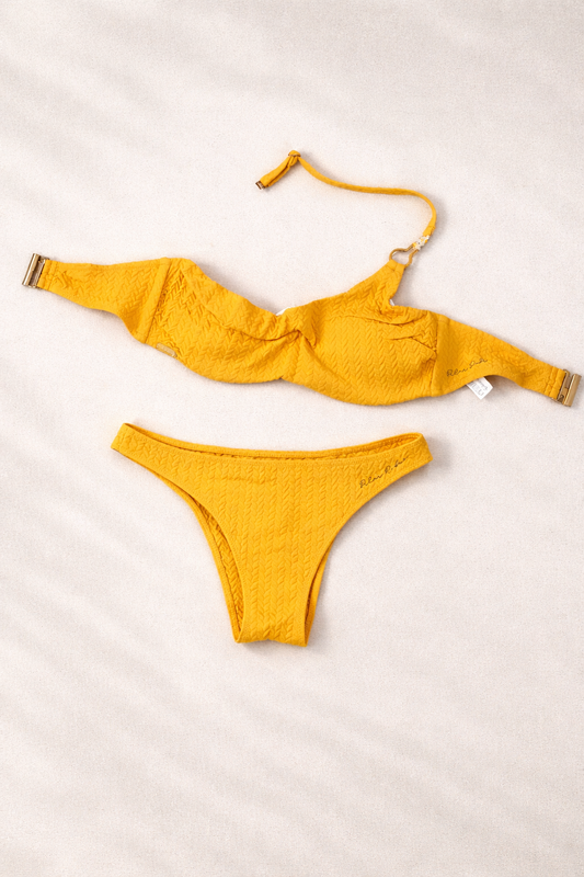 ODYSSEY. Brown swimsuit. TS