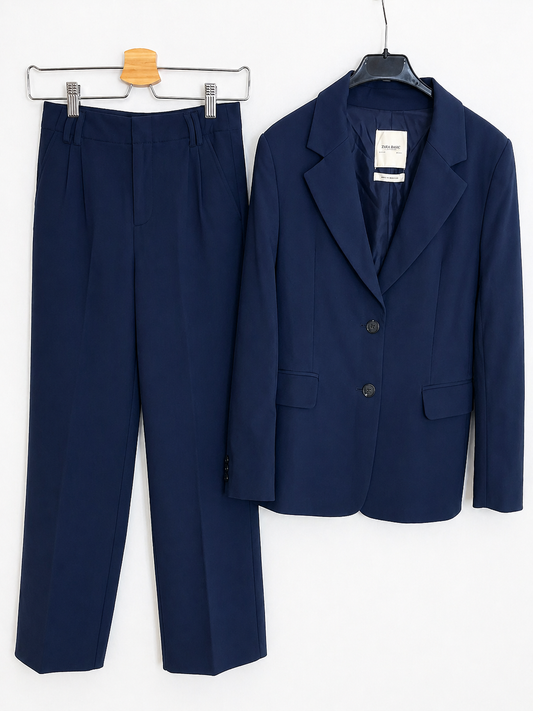 PULL&BEAR. Total look azul T.xs
