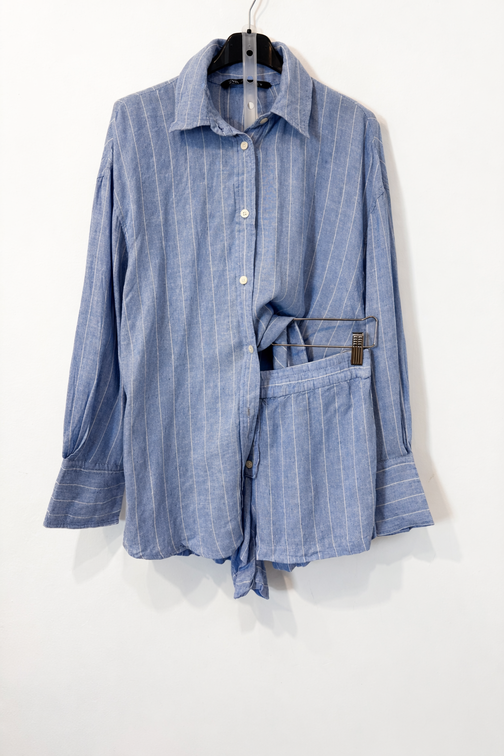 ZARA. Conjunto rayas fluido