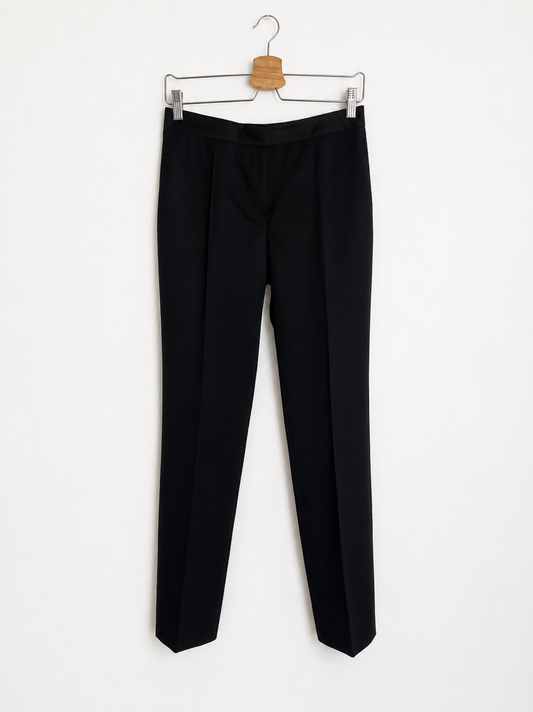 LOEWE. Pantalones pinzas negros. T 38