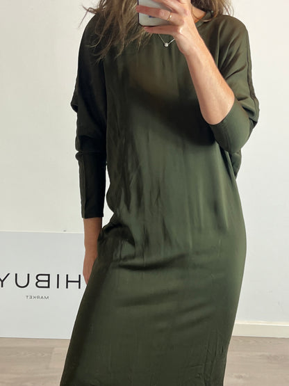 ZARA. Long green dress Tm Hibuy market ZARA. Long green dress Tm Hibuy market