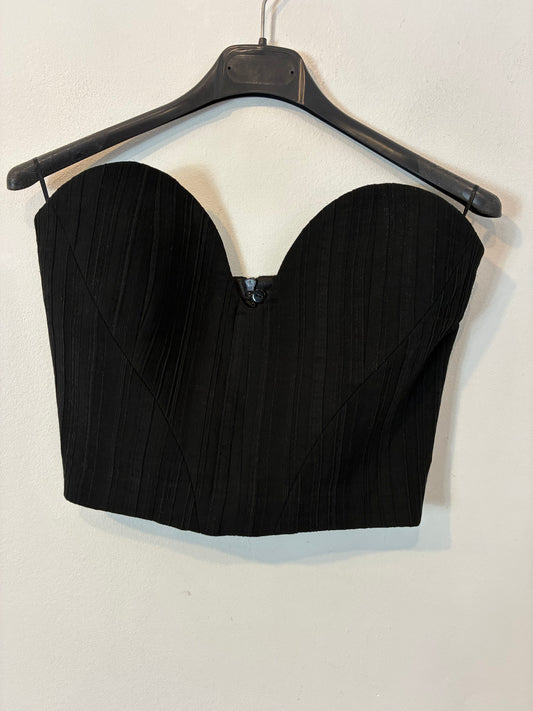 MUSE FOR ALL. Top palabra de honor textura