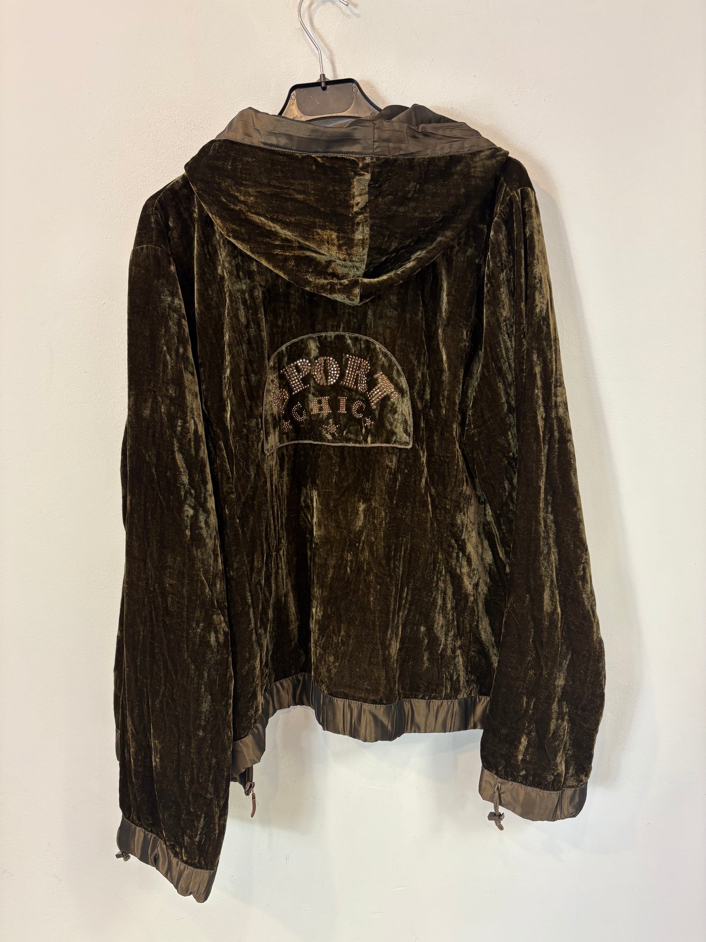 MARINA RINALDI. Chaqueta terciopelo ligera