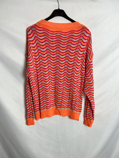 BASYCO JEREZ. Jersey colores calado. TU (M)