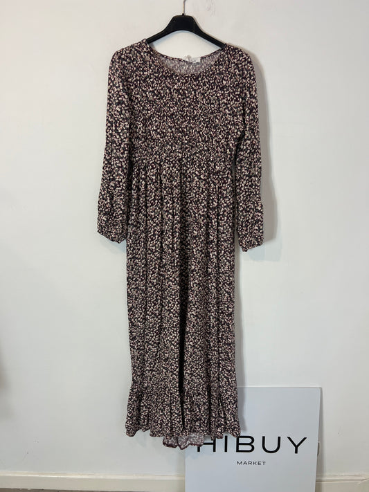 ALGO BONITO. Vestido largo flores. TU (S/M)