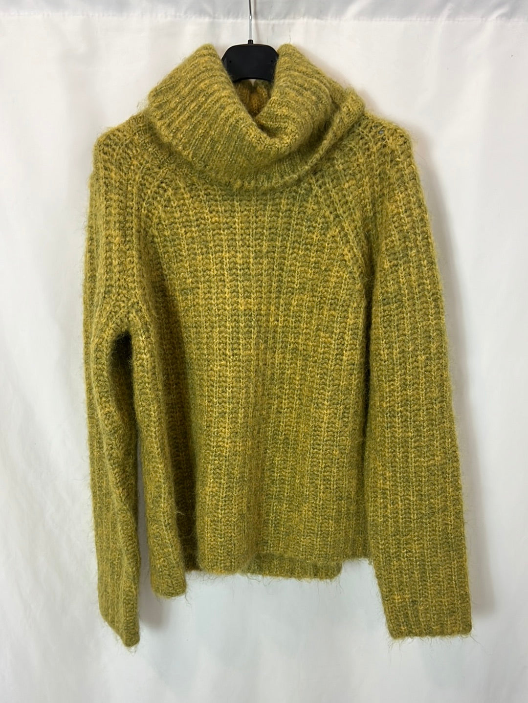 OTRAS. Jersey verde jaspeado TU(m)