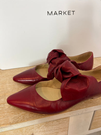 ZARA. Bailarina bureos lazada T.39