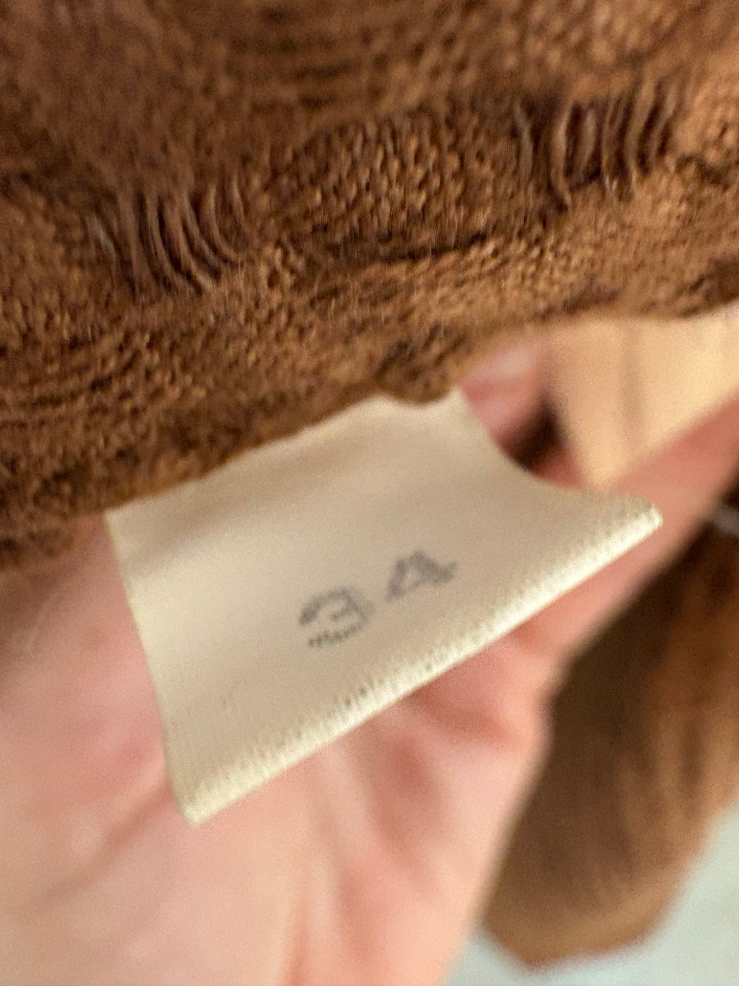 MASSCOB. Chaqueta larga textura