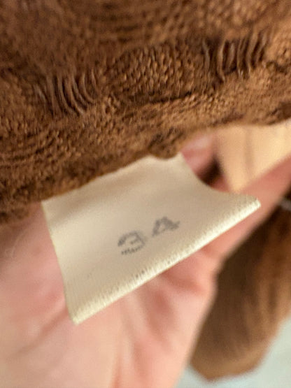 MASSCOB. Chaqueta larga textura