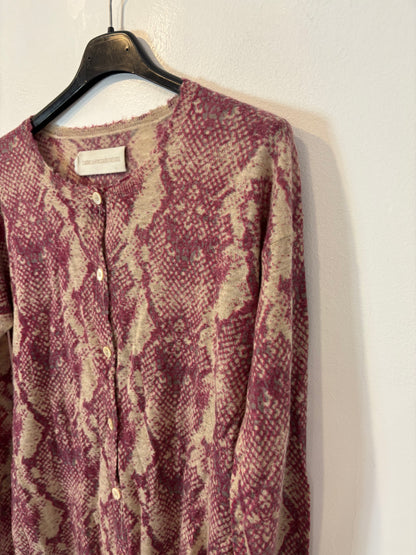 ZADIG & VOLTAIRE. Chaqueta cashmere estampada