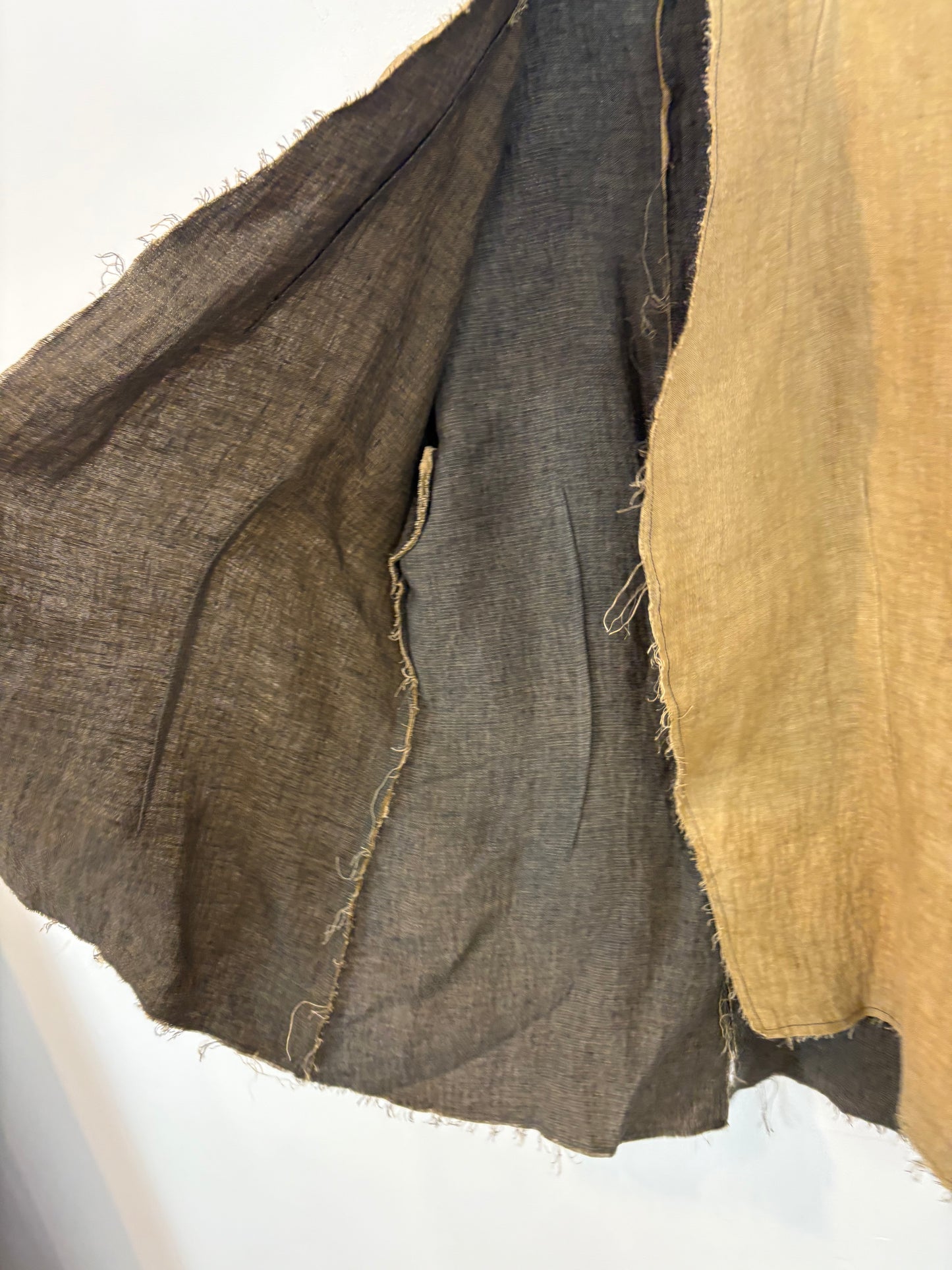 Chaqueta textura asiemtrica