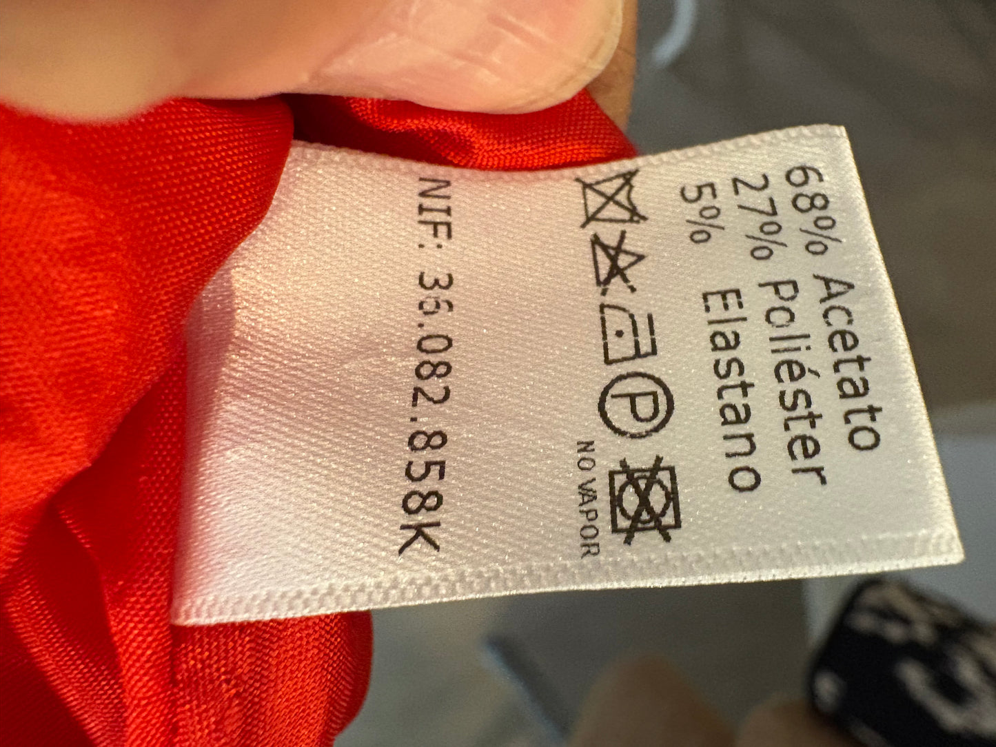 TACHE by CRISTINA MASTACHE. Vestido asimétrico fruncidos. T S