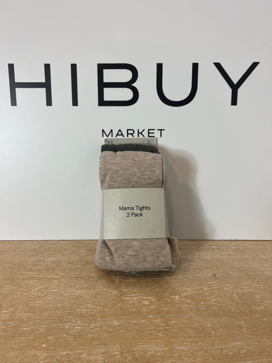 H&M. Pack leotardos beiges y grises embarazada. T M