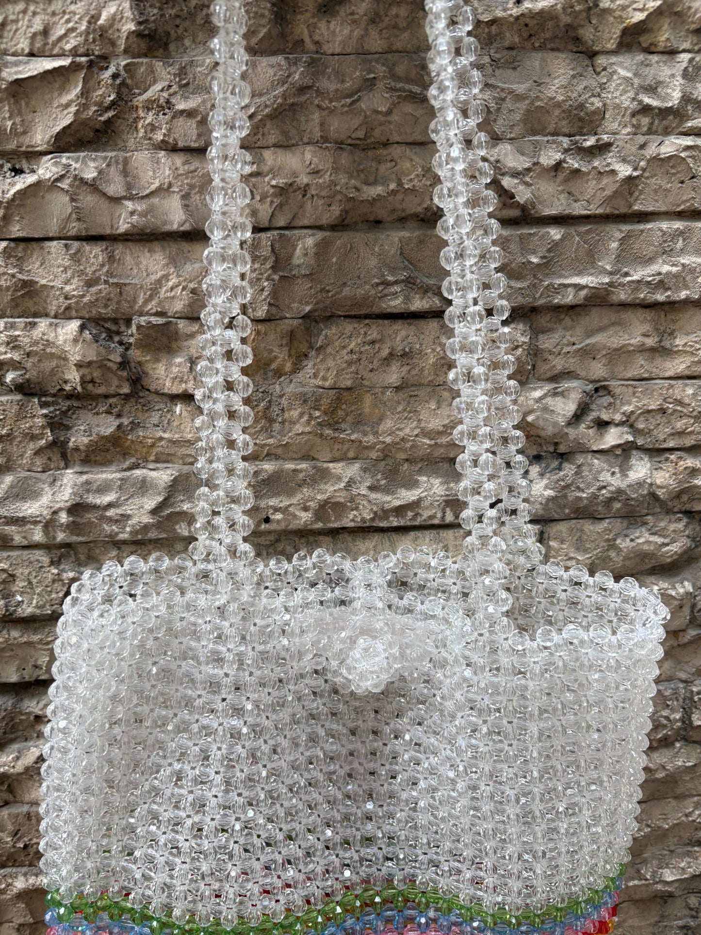 ZARA. Bolso bolas colores