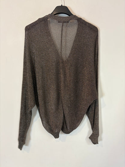 MASSIMO DUTTI. Short green skirt with pocket T.xs