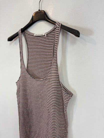 ISABEL MARANT. Camiseta lino rayas