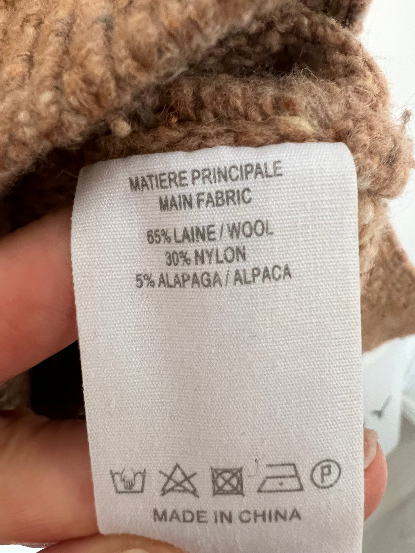 VANESSABRUNO. Jersey lana jaspeado colores. T S