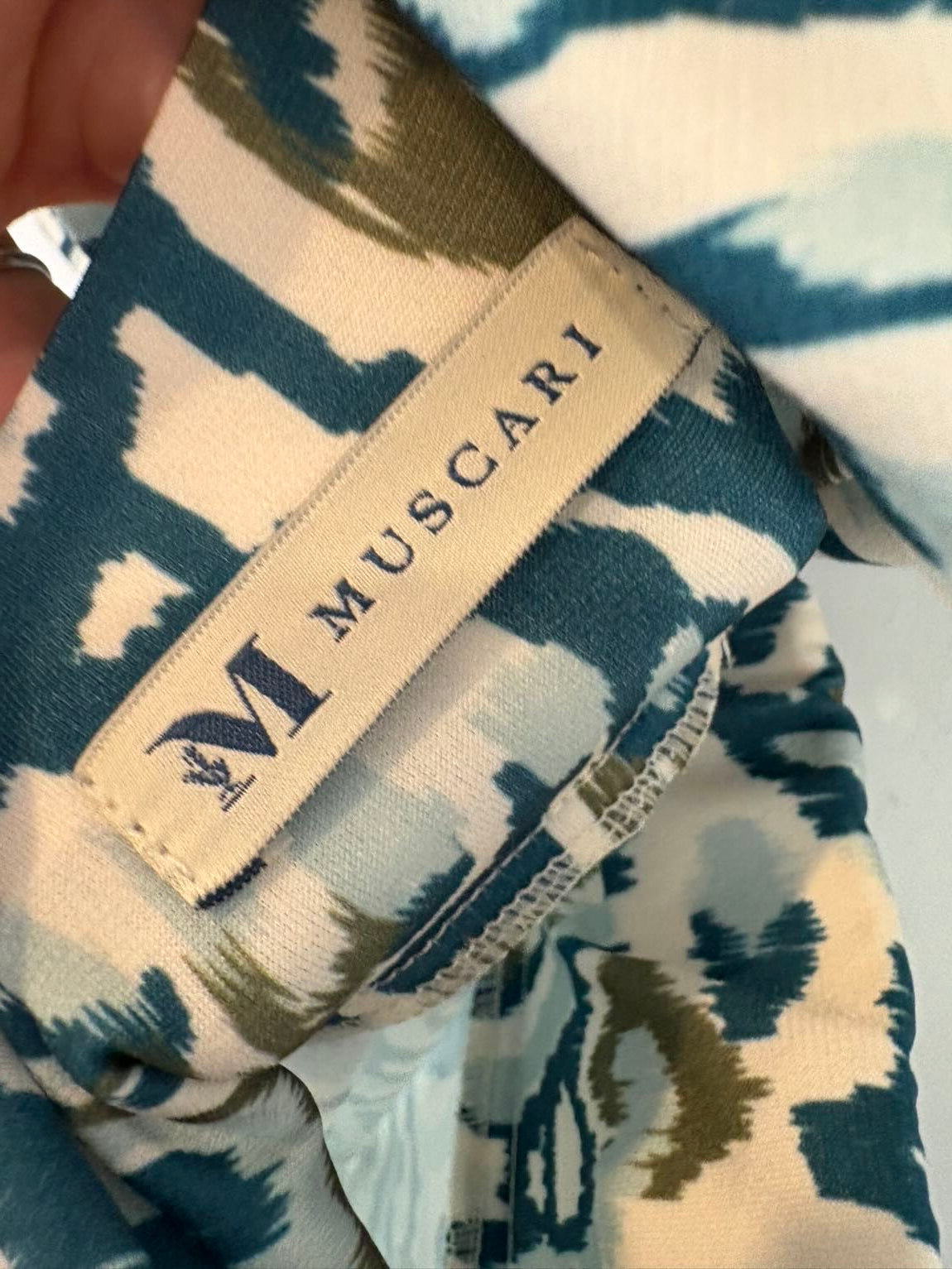 MUSCARI. Conjunto punto elástico estampado