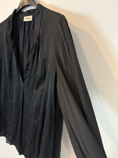ZADIG&VOLTAIRE. Blusa negra fluida