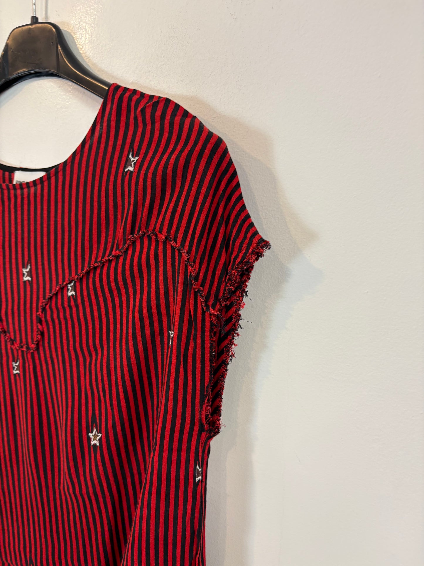 ISABEL MARANT ÉTOILE. Striped shirt with collar and cuff detail. TS