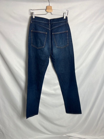 H&amp;M. Dark denim trousers size 36