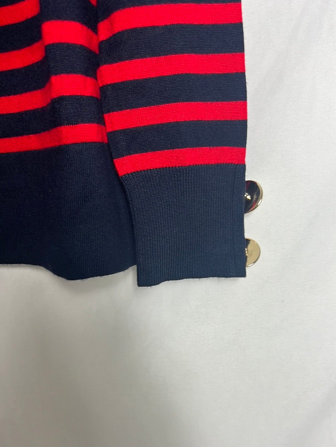 SFERA. Blue striped sweater. XS