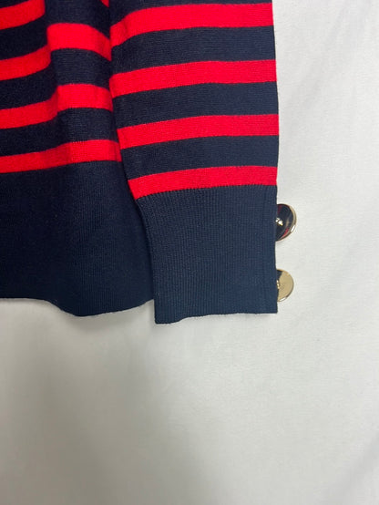 SFERA. Blue striped sweater. XS