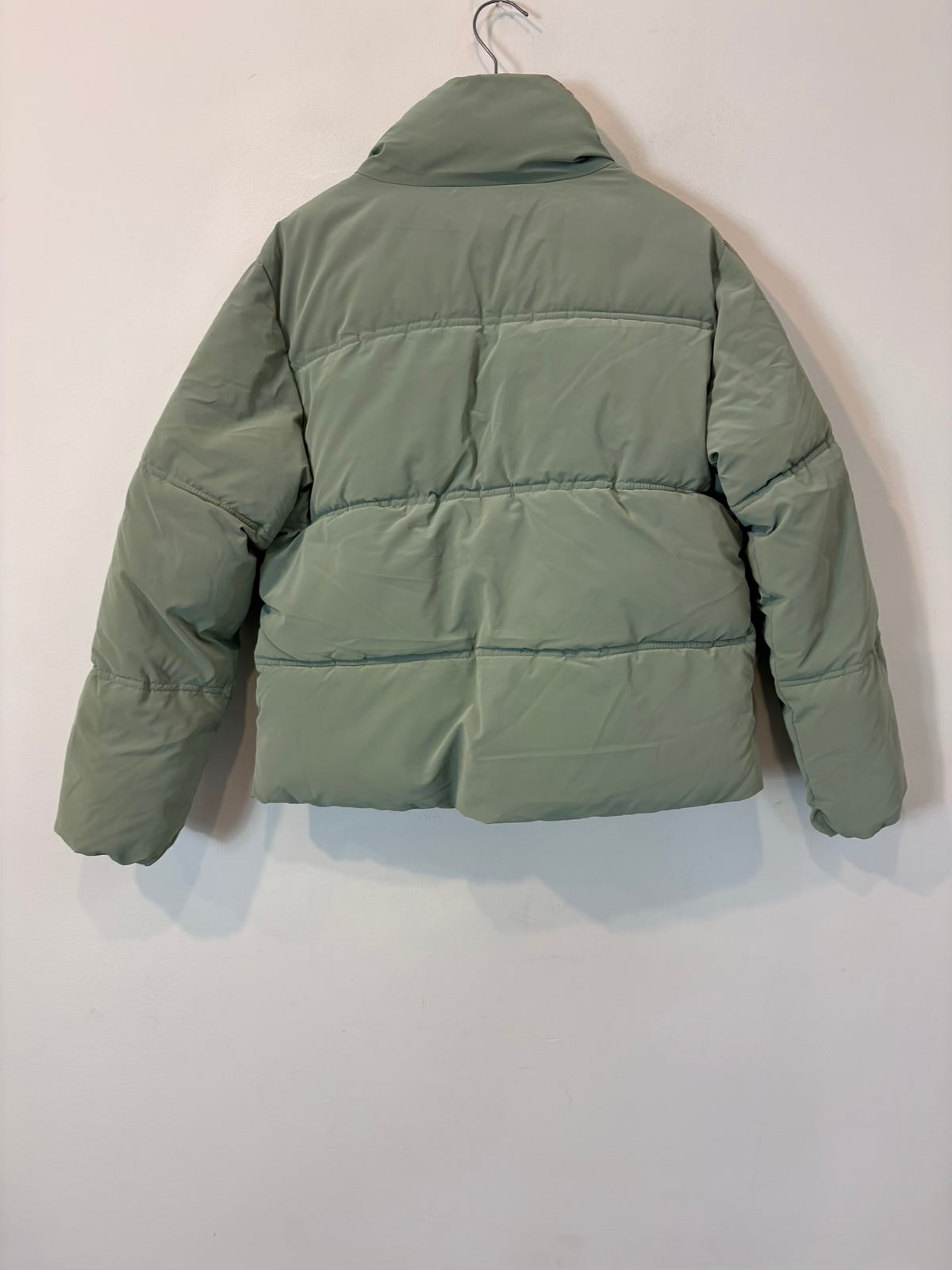 MANGO. Plumas verde agua