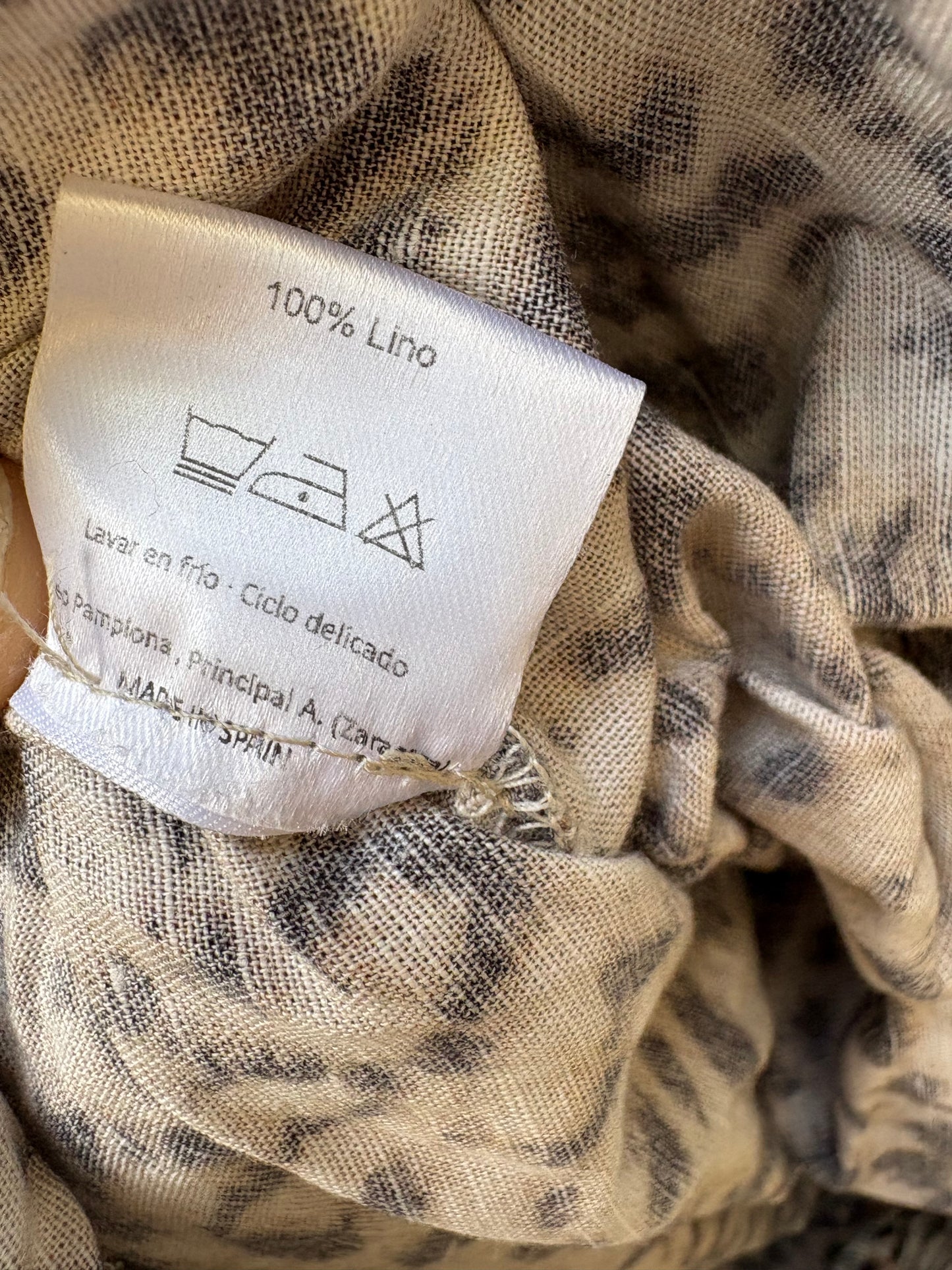 MARÁVIC. Vestido midi animal print T.xs