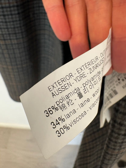 ZARA. Mustard textured back top. TS