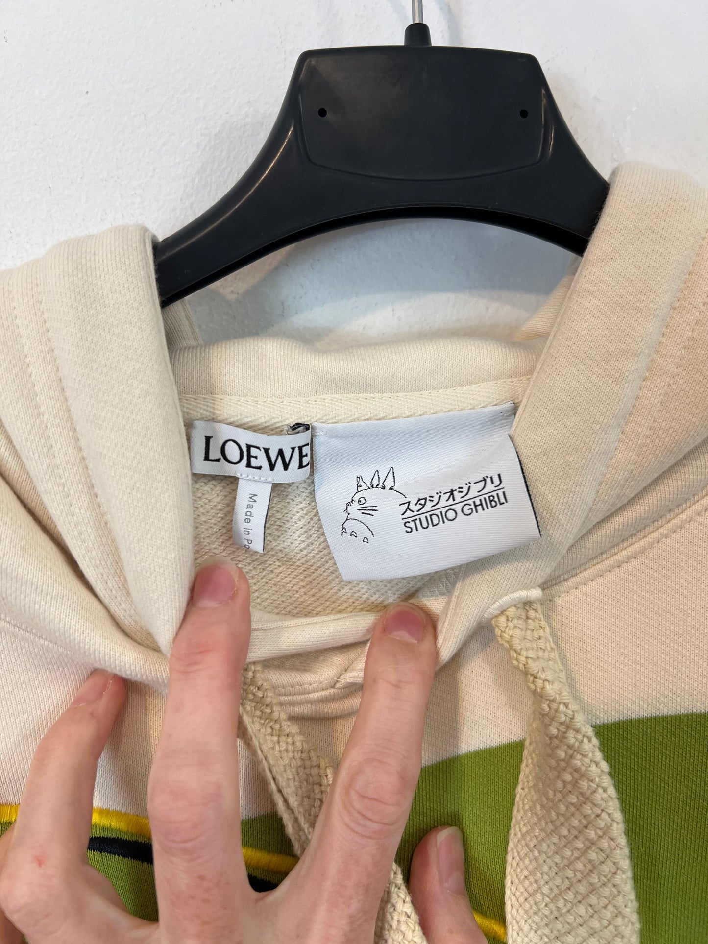 LOEWE X STUDIO GHIBLI. Sudadera beiges estampado T.m