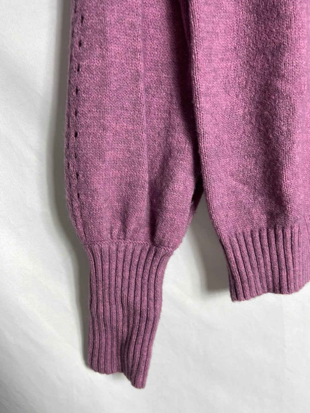 OTRAS. Jersey morado volante. T S