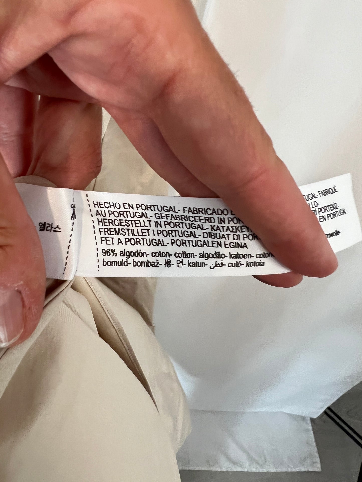 MASSIMO DUTTI. Beige midi dress with back detail. TXS