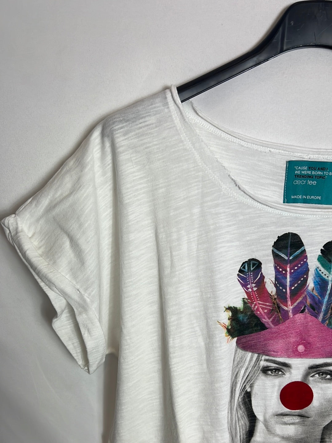 MDEAR TEE. Camiseta hablan a dibujo. T L